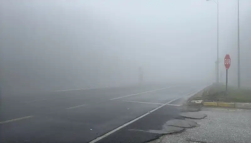 Bolu Dağı'nda Sis Alarmı: Görüş Mesafesi Hızla Düşüyor!