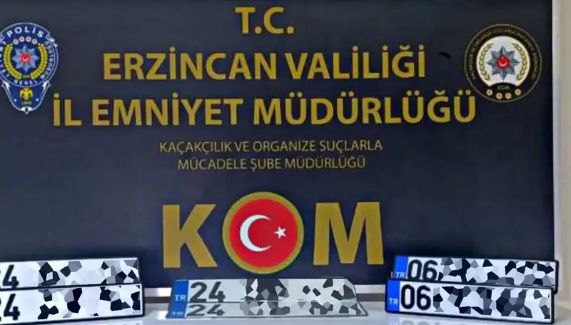 Erzincan’da Şok "APP Plaka" Operasyonu: Organize Suç Çetesi Çökertildi!