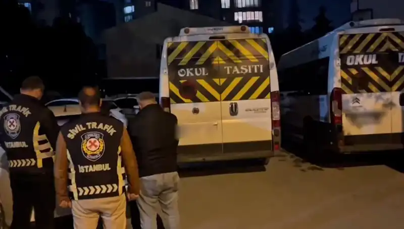 Görüntüler Olay Yaratmıştı: İki Servis Sürücüsü Gözaltına Alındı