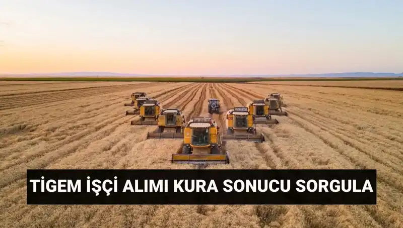 TİGEM İşçi Alımı Kura Sonuçları Açıklandı: Mülakat Tarihleri Ne Zaman?