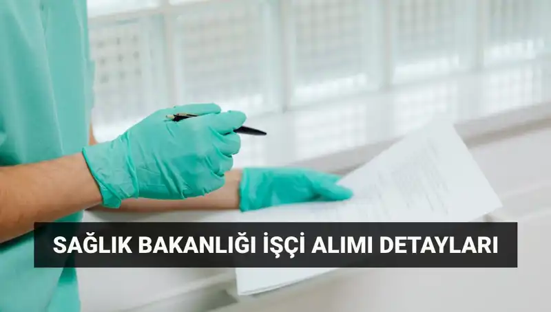 İŞKUR'dan Sağlık Bakanlığı'na 3.658 Yeni İşçi Alımı! Başvurular Başladı