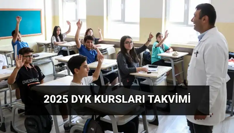 2025 DYK Kurs Takvimi MEB: Destekleme ve Yetiştirme Kursları Hızla Başlıyor!