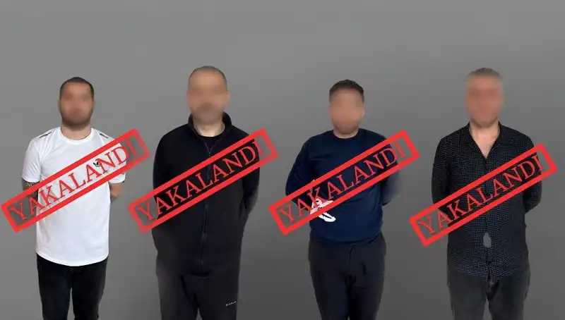 Gürcistan'da Yakalanan Kaçaklar: Kırmızı Bültenle Aranıyorlardı!