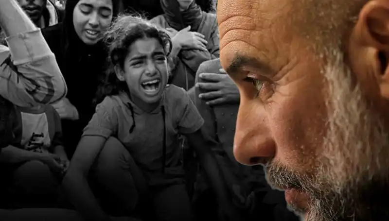 Pep Guardiola’dan Gazze Krizine Duygusal Tepki: ‘Acıyı Vücudumda Hissediyorum’