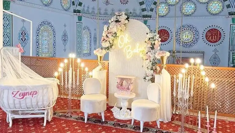 Camide Yapılan Bebek Partisi: Cami Yönetimi İnceleme Başlattı