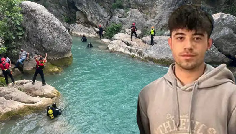 Kayonda Suya Düşen Muhammet İçin Arama Kurtarma Daha Da Zorlaştı