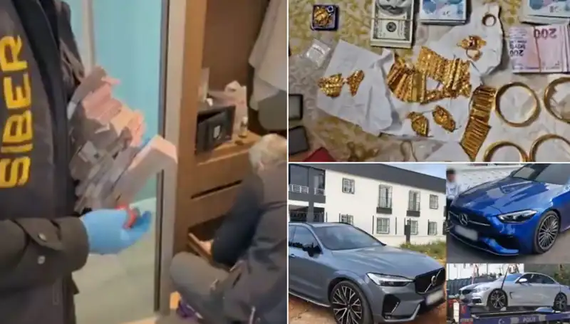 Türkiye Genelinde Yapılan Büyük Operasyon: 39 Şehirde Balya Balya Paralar ve Lüks Araçlar Ele Geçirildi