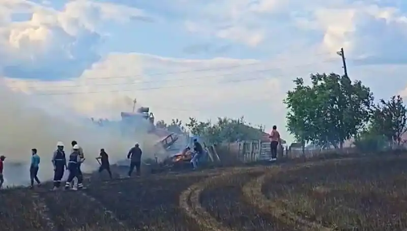Tarlayı Kundaklayan Şüpheli, 96 Saatte Polisin Eline Geçti!