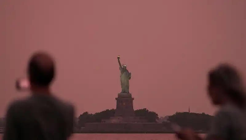 Kanada'daki Yangınların Dumanı, New York'u Etkisi Altında Bıraktı!