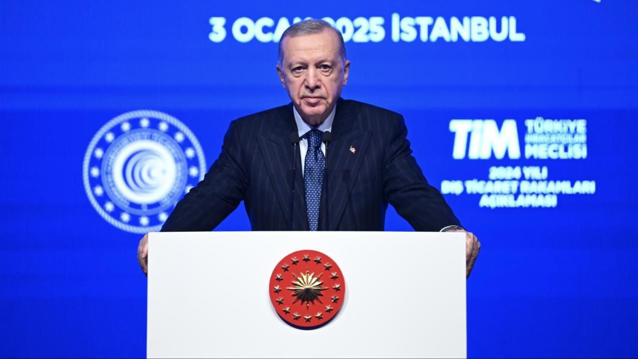 Cumhurbaşkanı Erdoğan: İhracatımız 2024 Yılında 262 Milyar Dolara Ulaştı